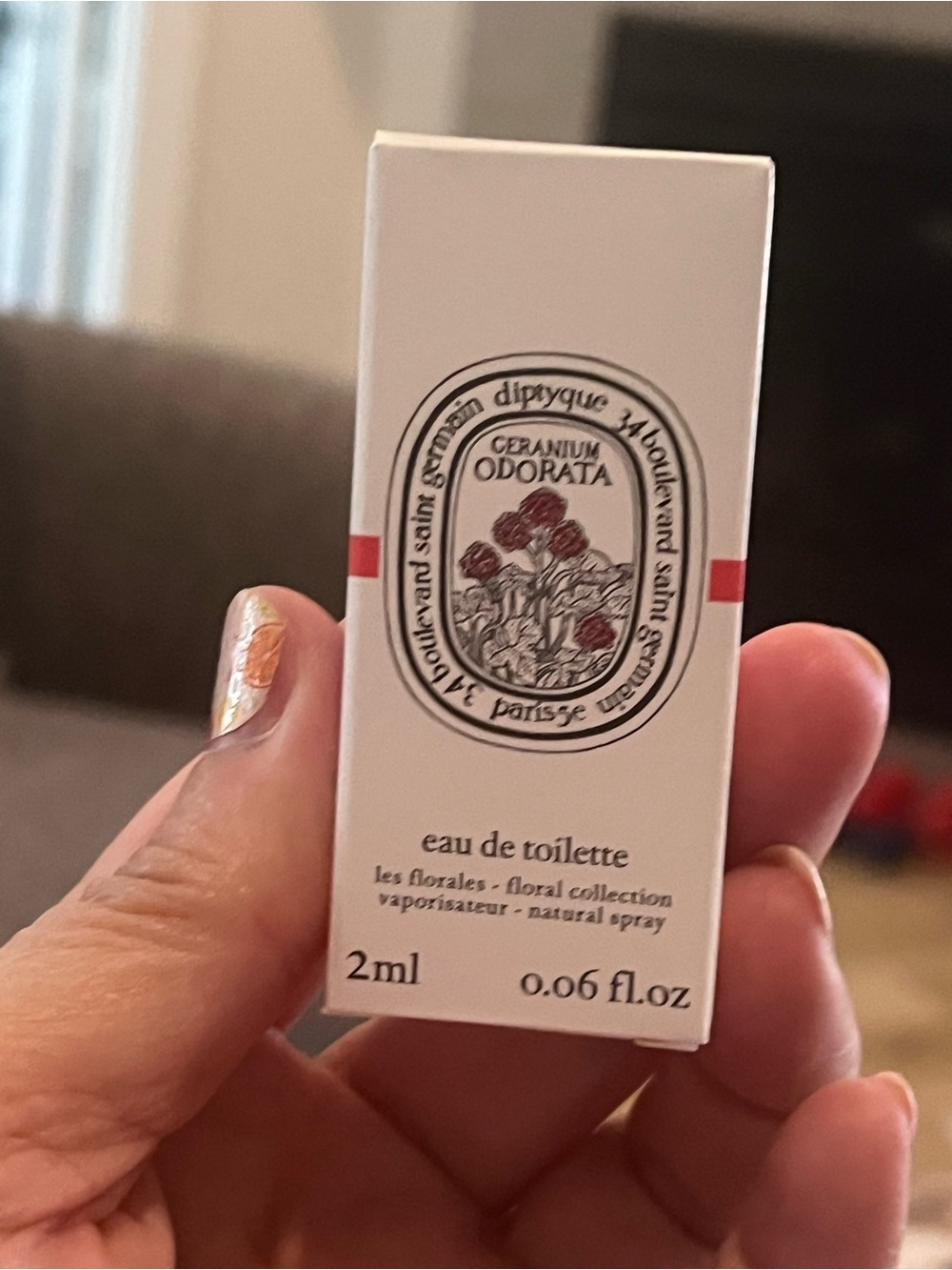 New Diptyque Geranium Odorata Perfume